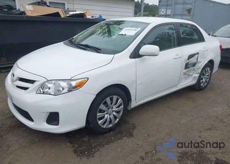 2012 Toyota Corolla Le z USA, uszkodzony, nr VIN 2T1BU4EE8CC867875